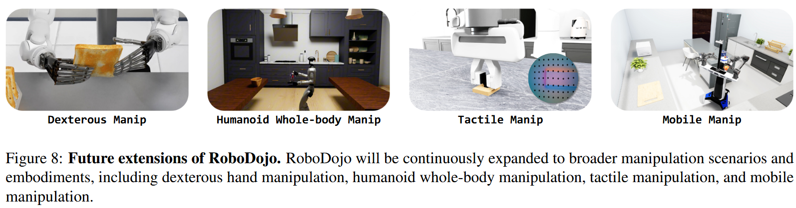 Future extensions of RoboDojo.